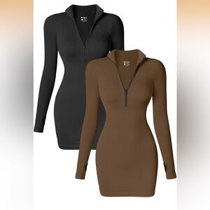 Bundle of Ribbed Bodycon Dresses